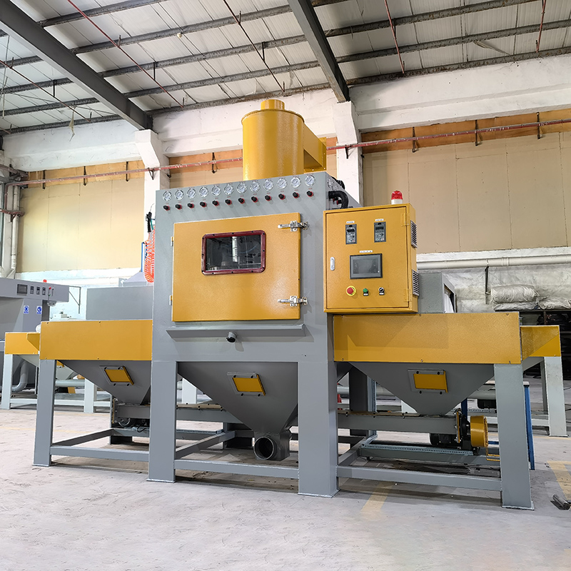 輸送型自動噴砂機