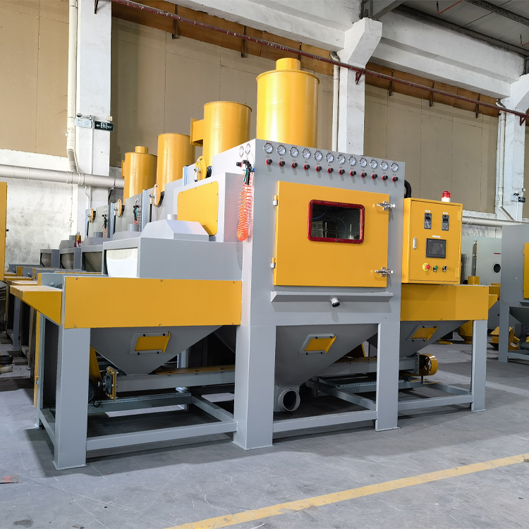 全自動(dòng)輸送噴砂機(jī)